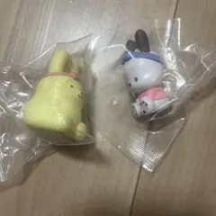 サンリオ なりきりうさぎさんフィギュア ポムポムプリン ポチャッコ　ガチャ