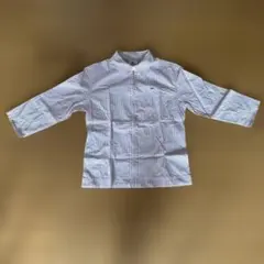 LACOSTE ストライプ 七分袖シャツ 40