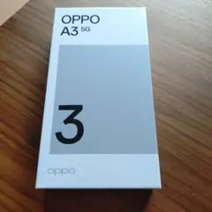 OPPO A3 5G 本体　ブラック