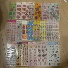 セリア　ウォーターシール各種３０枚セット