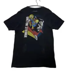 ドクターストレンジ キャラクタープリントTシャツ ブラック　US古着