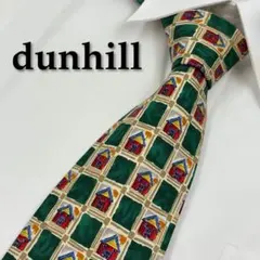 ✨️美品✨️ dunhill ダンヒル ネクタイ ハイブランド スクエア