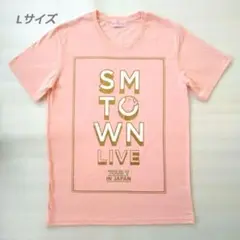 SMTOWN/Tシャツ/Lサイズ/ピンク/ライブTシャツ