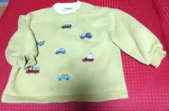 SIMPLE FREE 車刺繍 トレーナー 80