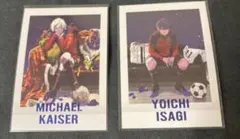 ブルーロック　カイザー　潔　ぱしゃこれ　1種　イラストカード　ブルーロック展