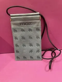 moz スマホショルダーバッグ グレー ヘラジカ柄のサムネイル