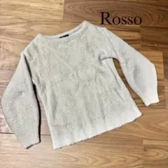 Rosso フワフワニット 長袖