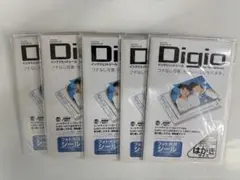 Digio インクジェットシール DGS-PC-Gはがきサイズ 10枚入5セット