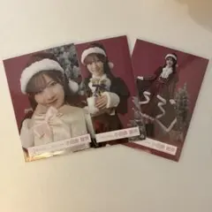 小田倉麗奈　 櫻坂46 2025年 サンタ衣装 生写真 セミコンプ　ヨリ