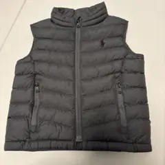 ラルフローレン ダウンベスト 24M ダークグレー