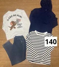 140 男の子　春服　まとめ売り　セット売り　ユニクロ　子供服　西松屋　しまむら