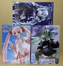 初音ミク FIGURIZMα Punk! 雪ミク×クロミ　桜ミク