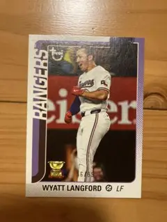 topps series2 2025 ワイアット ラングフォード
