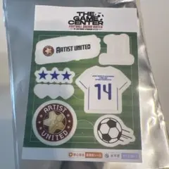ゲーセンサッカー フェイスシール 10 M!LK 山中柔太郎 - メルカリ