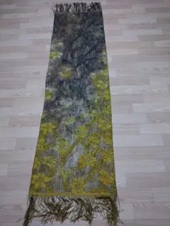 ストール　花柄グラデーションストール