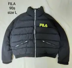 90s old FILA 短丈ダウン 太田晴也　菅田将暉 着用 y2k Lサイズ