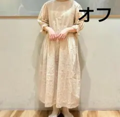 新品タグ付き サマンサモスモス レースパッチワークワンピース