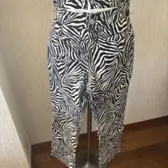 CIMARRON ゼブラ総柄デザインストレッチパンツ♡オシャレ♡