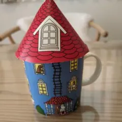 ムーミン　ムーミンハウス型 マグカップ　アラビアARABIA