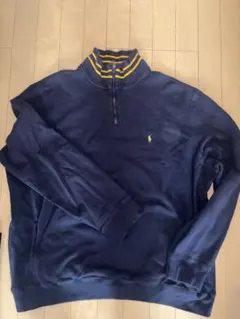 ポロ ラルフローレン　Ralph Laurenハーフジップ トレーナー ネイビー