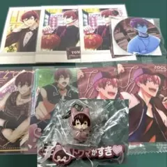 アイナナ　ぱしゃこれ　メタルカード　ウエハース　缶バッジ　めじるしアクセ　トウマ