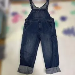 ダークデニム オーバーオール