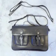 マリークヮント 3way レザーバッグ　黒