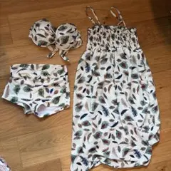 新品　Angel L una ワンピース水着　Lサイズのサムネイル