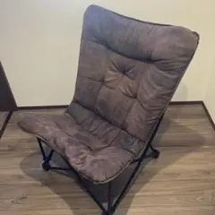 ★ニトリ バタフライチェア ハイバック BR C01SS 美品カバー付 洗える＆はっ水 バタフライチェア(ハイバック ベージュ CO1SS