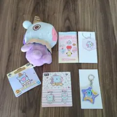 BT21 MANG ぬいぐるみ アクリルキーホルダー セットのサムネイル
