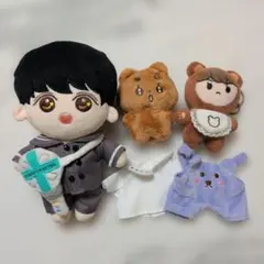 TXT ボムギュ マスター ぬいぐるみ マスコット 着せ替えセット まとめ売り