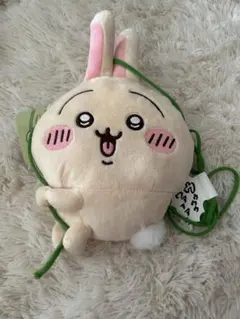 ちいかわ　うさぎだらけくじ　C賞　ぬいぐるみポシェット(蔦) うさぎ