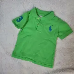 RALPH LAUREN ラルフローレン ポロシャツ グリーン 18m 80cm