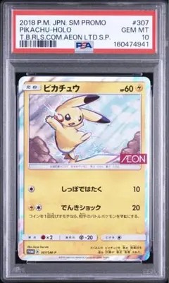PSA10 ピカチュウ Pikachu PROMO イオン限定 307のサムネイル