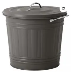 IKEA KNODD クノッド ふた付きゴミ箱, グレー, 16 lのサムネイル