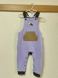 THE NORTH FACE 紫色オーバーオール 90