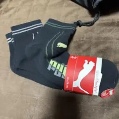 メンズ　プーマ　ソックス　3足セット　￼ 26〜28センチ　黒