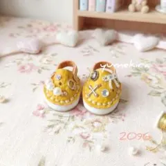 穴あき サンダル 黄色 靴 No.2096 リカちゃん ブライス イルメールのサムネイル