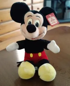 ディズニー ミッキーマウス ぬいぐるみ 1984年 年代物 Disneyland ビンテージ ウォルト・ディズニー・ワールド ディズニーランド 15