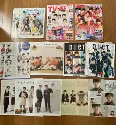 SnowMan 雑誌 切り抜き まとめ