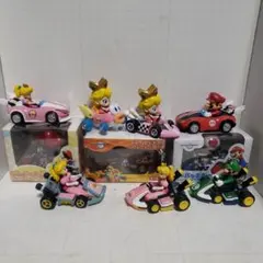 マリオレーシングカートマリオ　ピーチ2台セット マリオレーシングカートマリオ ピーチ2台セット - メルカリ