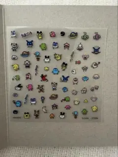 たまごっち ネイルシールコレクション C ガチャガチャ　シール