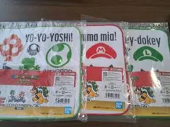 一番くじ スーパーマリオ E賞 ハンドタオル3種
