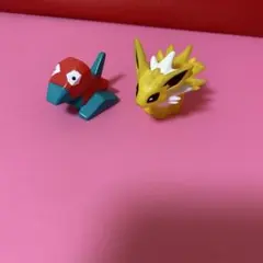 【単品】ポケモン ソフビ 指人形 ポリゴン　サンダースのサムネイル