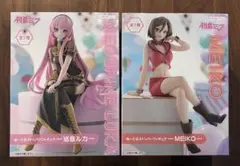 ぬーどるストッパー　巡音ルカ　MEIKO フィギュア