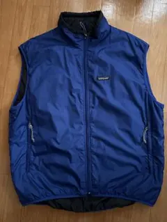 パフボールベスト Sサイズ 青 パフボールベスト Sサイズ 青 90s patagonia/パフボールベスト