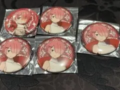 リゼロ ラム くじ引き堂 ハート缶バッジ 2点 - メルカリ