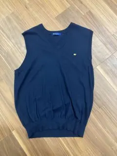 Golden Bear ブラック Vネック ベスト LLサイズ