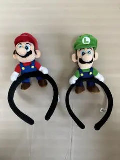 マリオ ルイージ ぬいぐるみカチューシャ