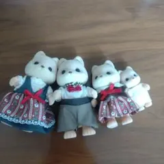 シルバニア　キャラメルイヌファミリー　セット